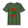 BYFT Threads Printed Christmas - Ho Ho Ho Toffee Designed T-Shirts