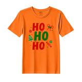 BYFT Threads Printed Christmas - Ho Ho Ho Toffee Designed T-Shirts