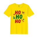 BYFT Threads Printed Christmas - Ho Ho Ho Toffee Designed T-Shirts