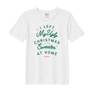 BYFT Threads Printed Christmas - I left my ugly Christmas sweater at home Designed T-Shirts