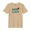 BYFT Threads Printed Christmas - Mama Claus Hat Designed T-Shirts