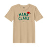 BYFT Threads Printed Christmas - Mama Claus Hat Designed T-Shirts
