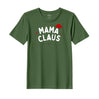 BYFT Threads Printed Christmas - Mama Claus Hat Designed T-Shirts