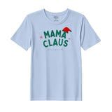 BYFT Threads Printed Christmas - Mama Claus Hat Designed T-Shirts