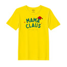 BYFT Threads Printed Christmas - Mama Claus Hat Designed T-Shirts