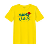 BYFT Threads Printed Christmas - Mama Claus Hat Designed T-Shirts