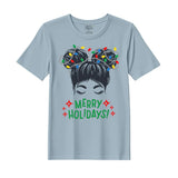 BYFT Threads Printed Christmas - Merry Holidays Designed T-Shirts