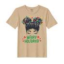 BYFT Threads Printed Christmas - Merry Holidays Designed T-Shirts