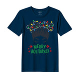 BYFT Threads Printed Christmas - Merry Holidays Designed T-Shirts