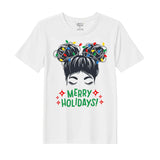 BYFT Threads Printed Christmas - Merry Holidays Designed T-Shirts