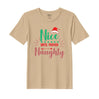 BYFT Threads Printed Christmas - Nice untill proven Naughty Designed T-Shirts