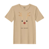 BYFT Threads Printed Christmas - Oh dear Designed T-Shirts