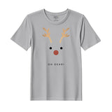 BYFT Threads Printed Christmas - Oh dear Designed T-Shirts