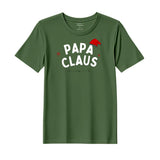 BYFT Threads Printed Christmas - Papa Claus Hat Designed T-Shirts