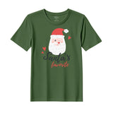 BYFT Threads Printed Christmas - Santa's Favorite Designed T-Shirts