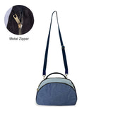 The Purani Jeans Boho Blues Handbag | Handmade Denim Boho Style Shoulder Bag