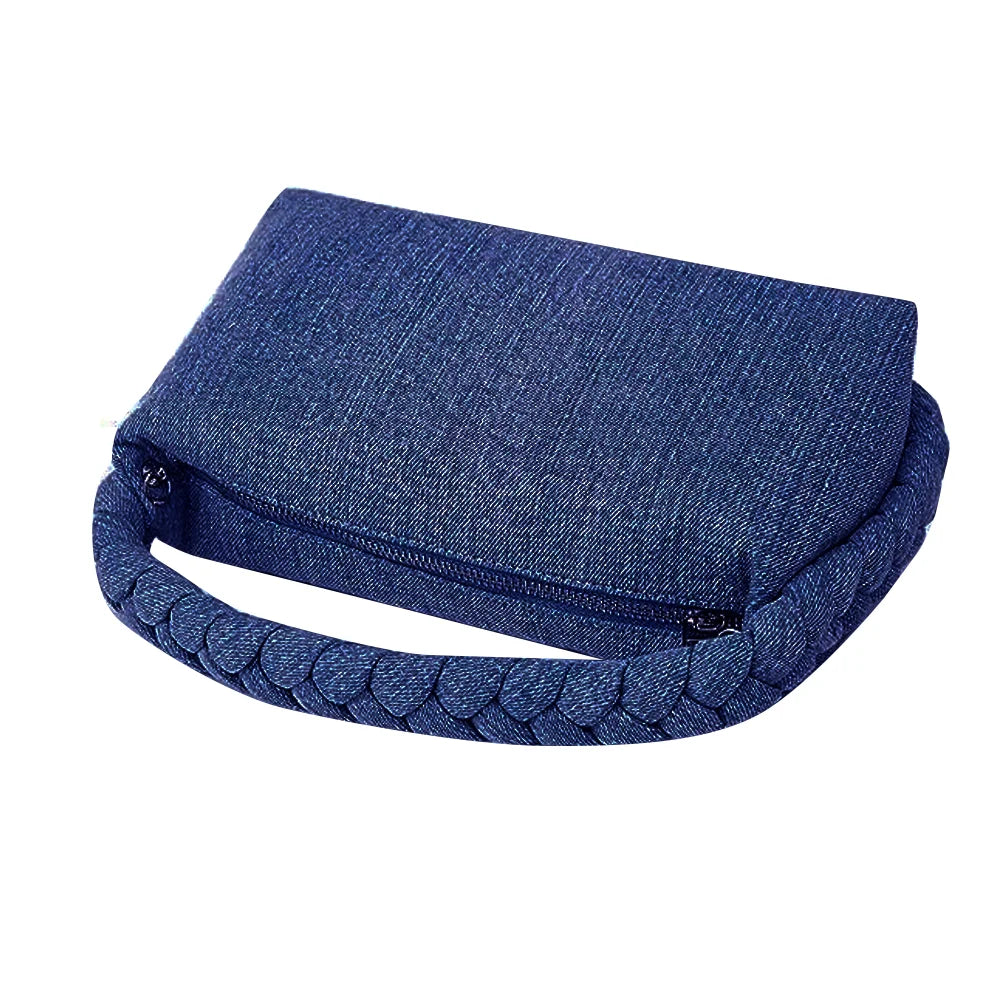 The Purani Jeans Braided Denim Handbag | Handmade Upcycled Eco-Friendly