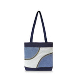 The Purani Jeans Daisy Chain Handbag | Handmade Denim Floral Chain Shoulder Bag