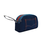 The Purani Jeans Pencil Pouch | Classic Blue Denim Handmade Stationery Pouch