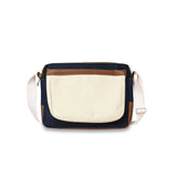 The Purani Jeans Terra Denim Sling Bag | Blue Denim Handmade Crossbody Bag