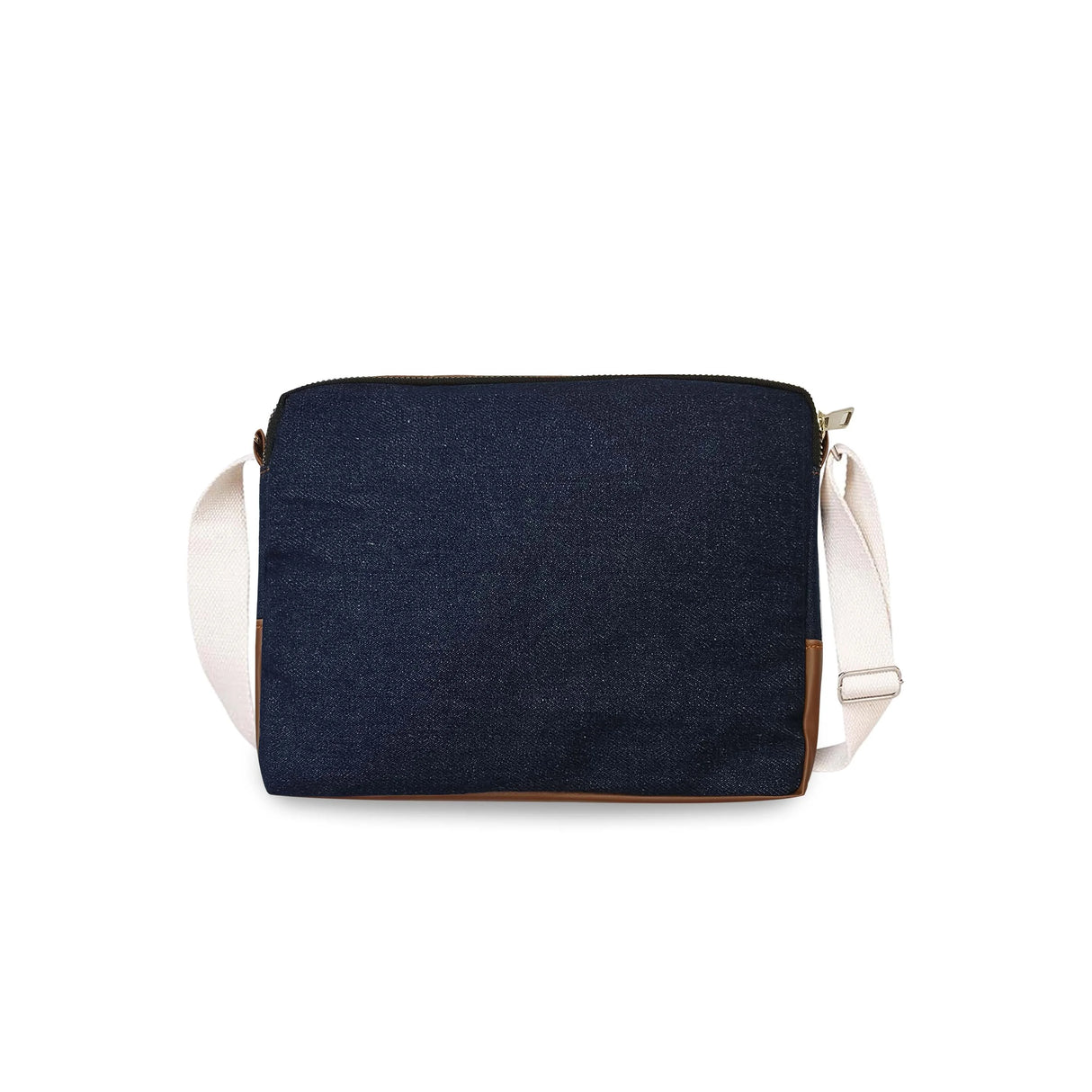 The Purani Jeans Terra Denim Sling Bag | Blue Denim Handmade Crossbody Bag