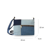 The Purani Jeans Vintage Vibes Handbag | Blue Denim Handmade Fashion Bag