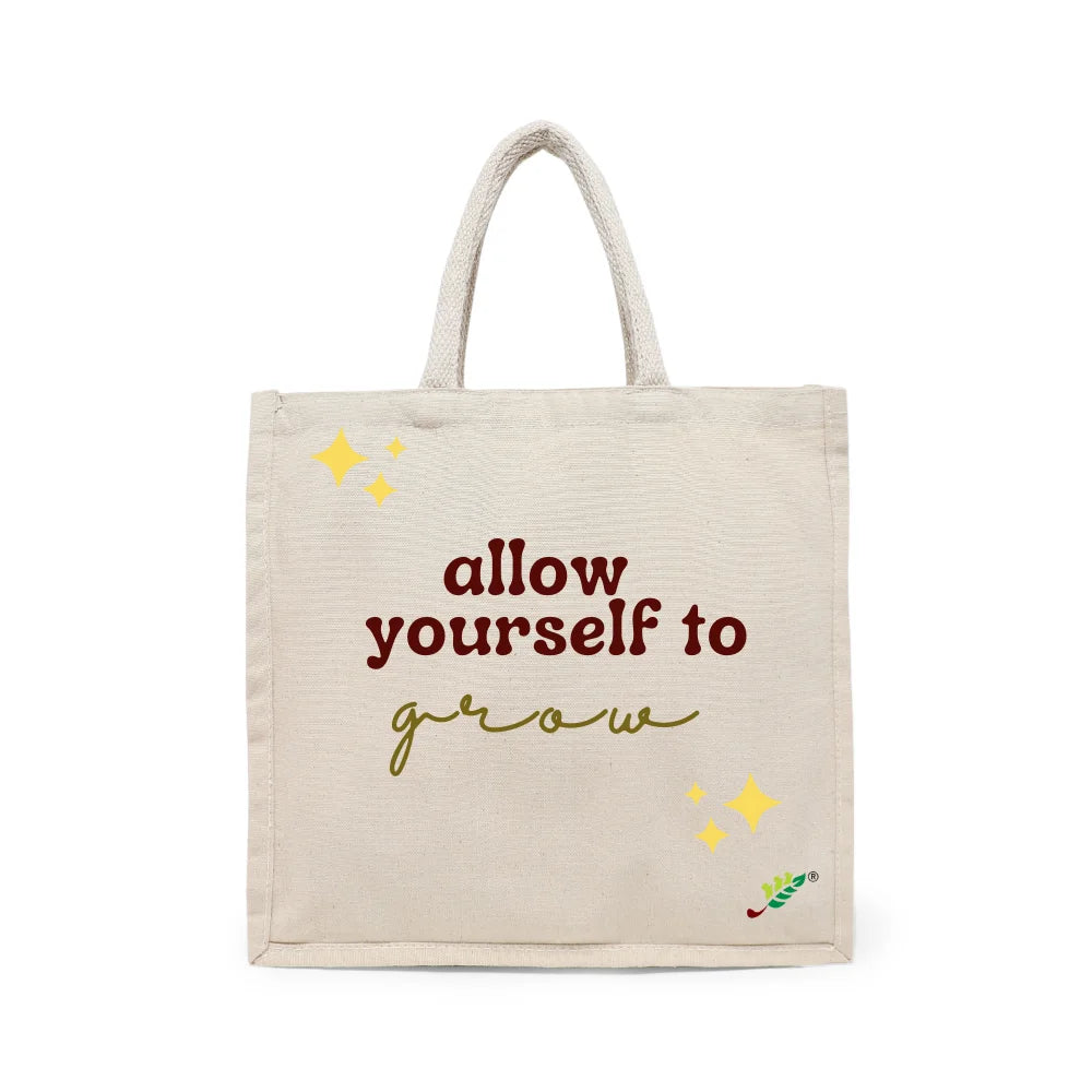 BYFT029515BYFTToteBag-Allowyourselftogrow8OzCottonCanvasBagWithGussetSetof01-CC8TBTS13134
