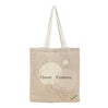 BYFT Minimalist Line Art Tote Bag "Choose Kindness"� Aesthetic Printed Reusable Tote | Eco-Friendly Daily Carry Bag (Set of 1)