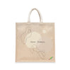 BYFT Minimalist Line Art Tote Bag "Choose Kindness"� Aesthetic Printed Reusable Tote | Eco-Friendly Daily Carry Bag (Set of 1)
