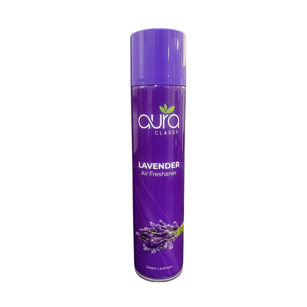 AURA Air Freshener - Flat Cap Spray, Long-Lasting Fragrance, 300 ml