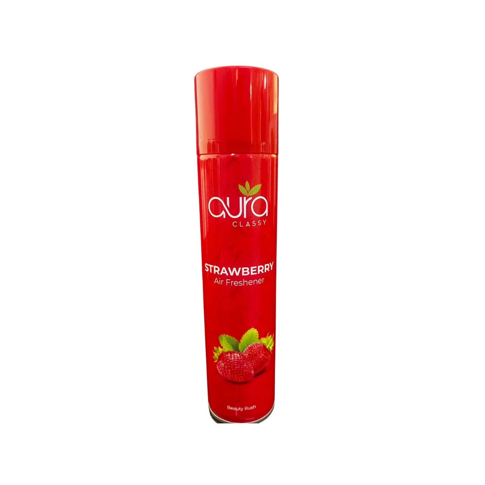 AURA Air Freshener - Flat Cap Spray, Long-Lasting Fragrance, 300 ml