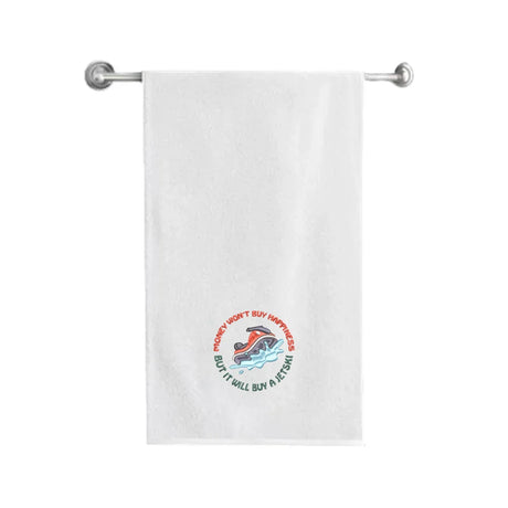 BYFT Iris Embroidered For You - Buy a Jet Ski Designed Towel