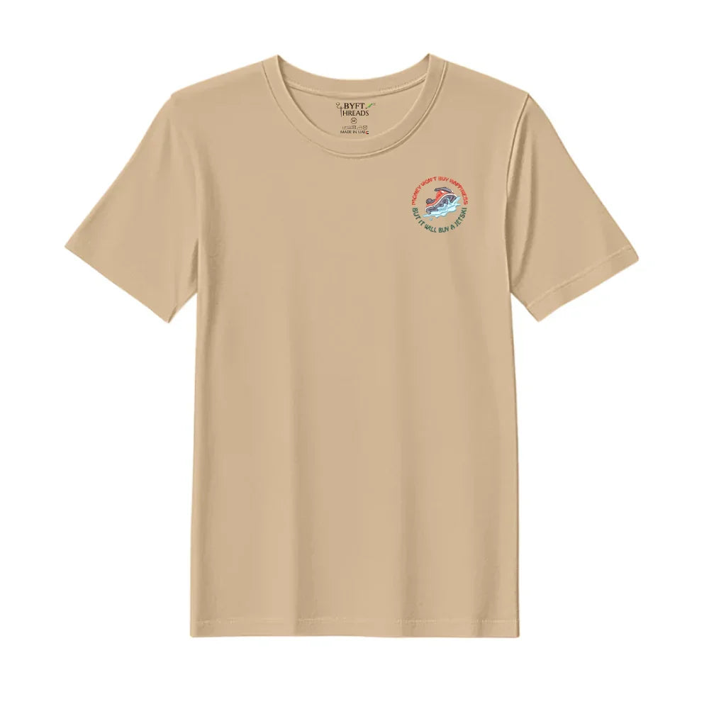 BYFT Threads Embroidered For You T-Shirt - Buy a Jet Ski Design