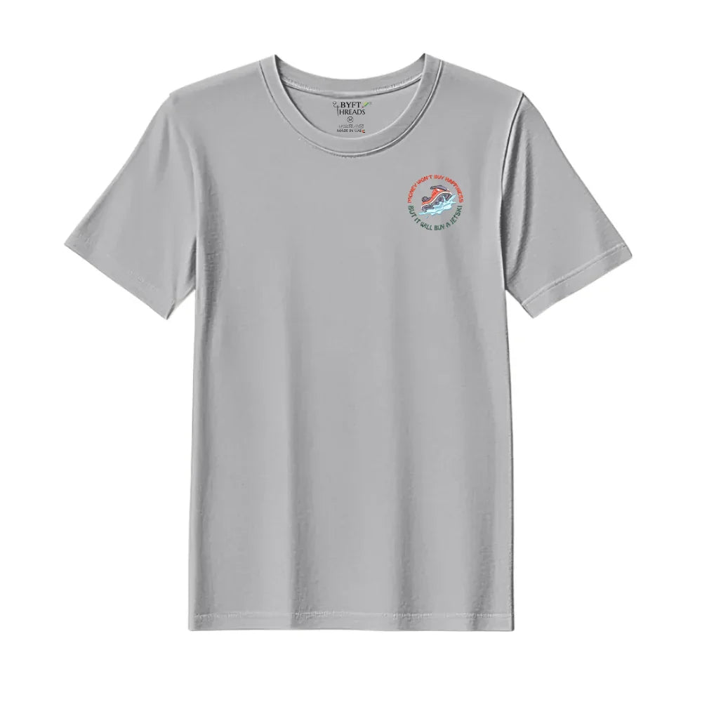 BYFT Threads Embroidered For You T-Shirt - Buy a Jet Ski Design