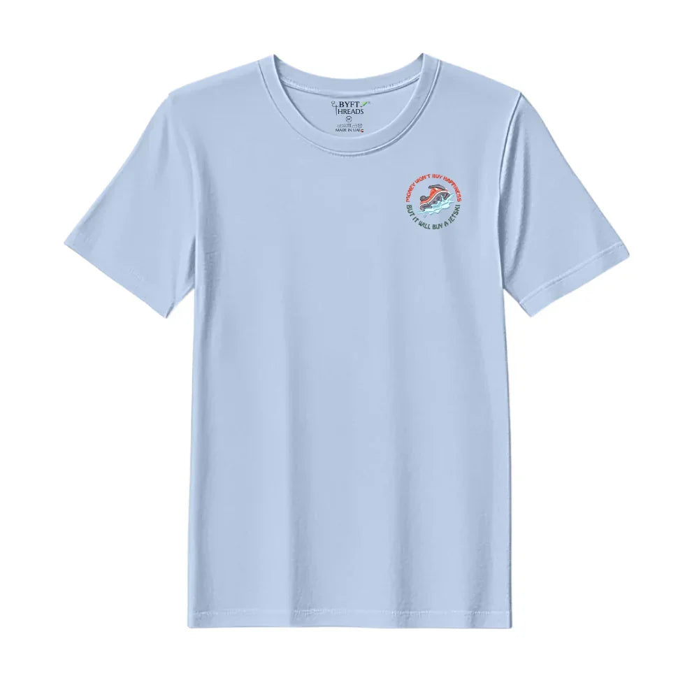 BYFT Threads Embroidered For You T-Shirt - Buy a Jet Ski Design