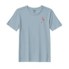 BYFT Threads Embroidered For You T-Shirt - Flamingo with Baby Flamingo Design