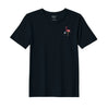 BYFT Threads Embroidered For You T-Shirt - Flamingo with Baby Flamingo Design