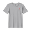 BYFT Threads Embroidered For You T-Shirt - Flamingo with Baby Flamingo Design