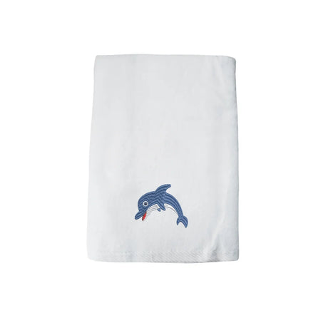 BYFT Iris Embroidered For You - Dolphin Designed Towel