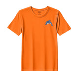 BYFT Threads Embroidered For You T-Shirt - Dolphin Design
