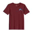 BYFT Threads Embroidered For You T-Shirt - Dolphin Design