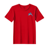 BYFT Threads Embroidered For You T-Shirt - Dolphin Design