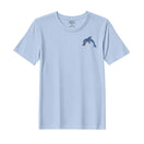 BYFT Threads Embroidered For You T-Shirt - Dolphin Design