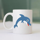 BYFT Printed Mug - Dolphin Design