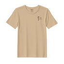 BYFT Threads Embroidered For You T-Shirt - Time Spent at the Beach Design