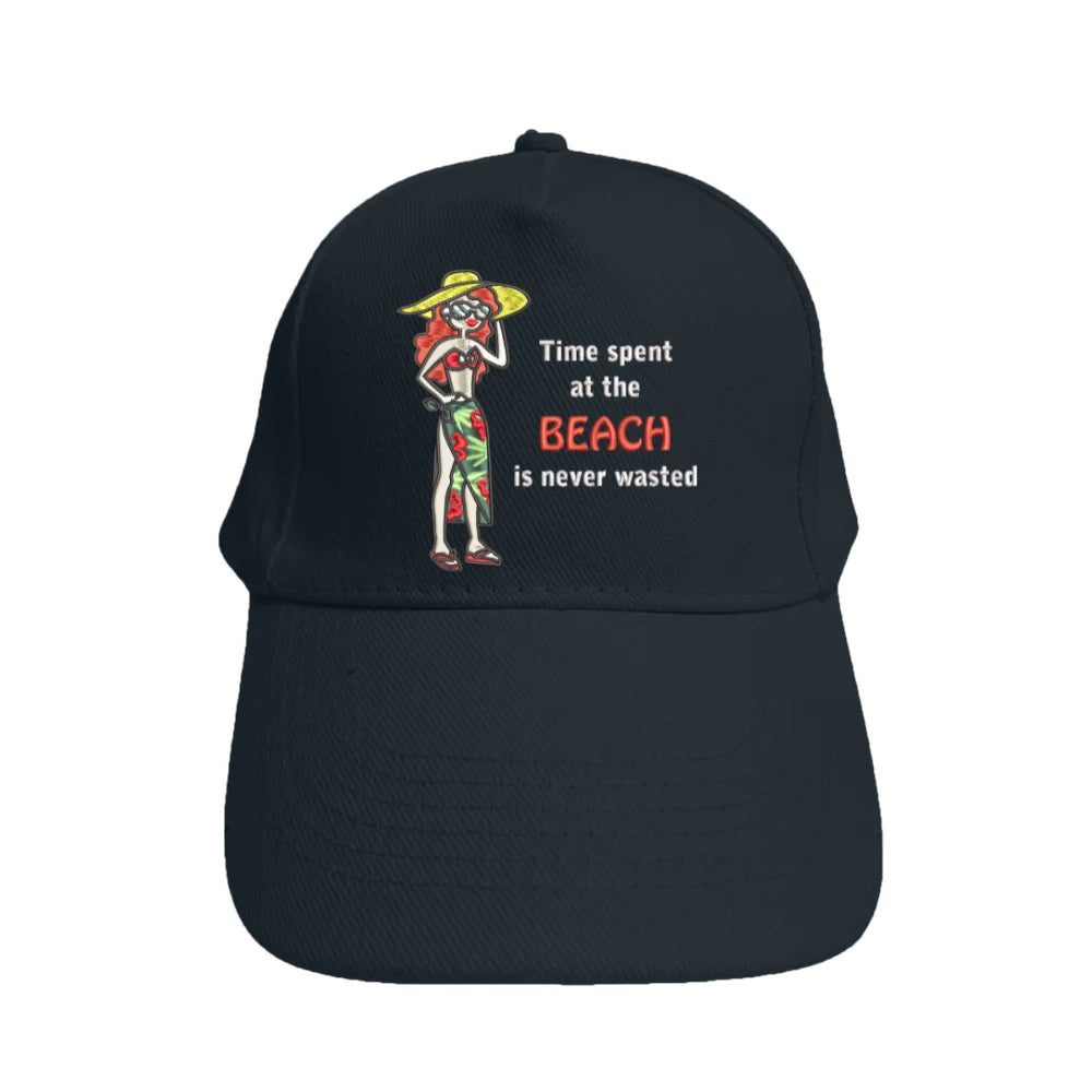 BYFT Time Spent at the Beach Embroidered Cap