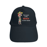BYFT Time Spent at the Beach Embroidered Cap