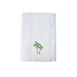 BYFT Iris Embroidered For You - Coconut Tree Designed Towel
