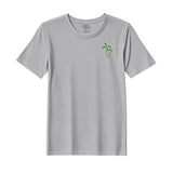 BYFT Threads Embroidered For You T-Shirt - Coconut Tree Design