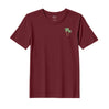 BYFT Threads Embroidered For You T-Shirt - Coconut Tree Design